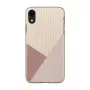 man and wood išmaniojo telefono dėklas iPhone XR — tulpės juoda, apsauginis kietas apvalkalas
