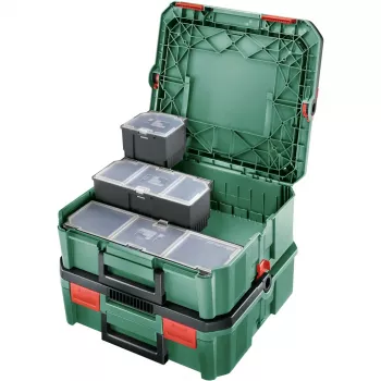 Dėžutė daiktams laikyti Bosch SystemBox stačiakampė polipropileno 105×117×84 mm juoda/pilka