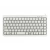 Cherry G84-4100 kompaktiška klaviatūra, šviesiai pilka, USB/PS/2