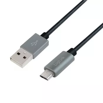 Sinchronizavimo ir įkrovimo laidas USB-A į Micro-B vyriškas 2m