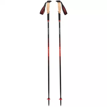 Žygio lazdos Pursuit Carbon Z, treniruoklis, antracitinė / oranžinė, 1 pora, 120 cm