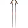 Žygio lazdos Pursuit Carbon Z, treniruoklis, antracitinė / oranžinė, 1 pora, 120 cm