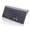 Belaidė RF pilno dydžio klaviatūra TRACER TRAKLA46934, QWERTY anglų k., 2,4 GHz nano imtuvas, membraninė, juoda/pilka