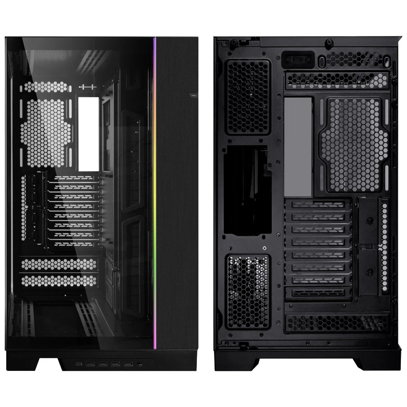 PC korpusas Lian Li O11 Dynamic EVO XL Tower juodas
