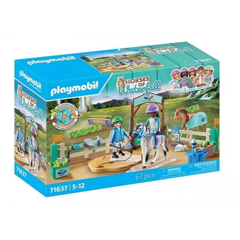 Figūrų rinkinys Arkliai 71637 Šiuolaikinė jojimo mokykla