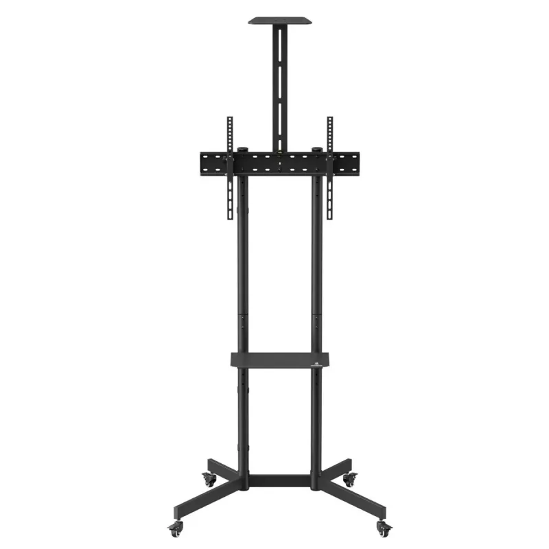 Maclean televizoriaus stovas / vežimėlis, lentyna kamerai, ant ratukų, 37-70, maks. apkrova 45kg/5kg lentyna, maks. VESA 600x400, MC-113 B