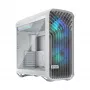 PC korpusas Fractal Design Torrent White — palaiko ATX, EATX, microATX, ITX; 2x180 mm priekiniai ventiliatoriai; 2,5 colio/3,5 colio vietos