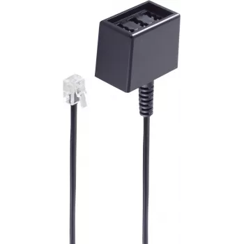 telefono laidas ShiverPeaks BS71280-6 0,15 m juodas