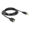 DeLOCK USB2.0-B laidas 2 m USB B juodas