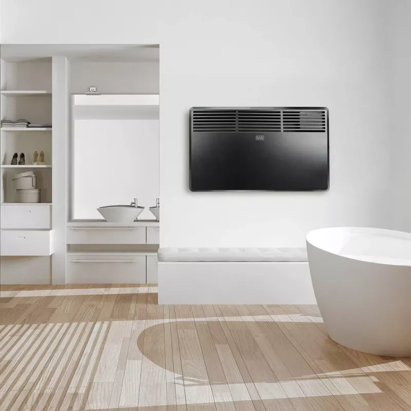 Black+Decker BXCSH1200E konvektorinis sieninis šildytuvas