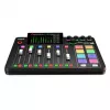 Studijos valdiklis RØDE Caster Pro II Juoda — 4 XLR/TRS kombinuoti lizdai, 4 ausinių išėjimai, 8 padas, jutiklinis ekranas, Wi‑Fi, Bluetooth, USB‑C