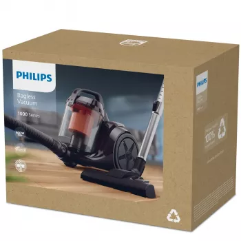 Philips 1000 serijos XB1142/10 dulkių siurblys 1,3 l cilindrinis siurblys sausam valymui 800 W be maišelio