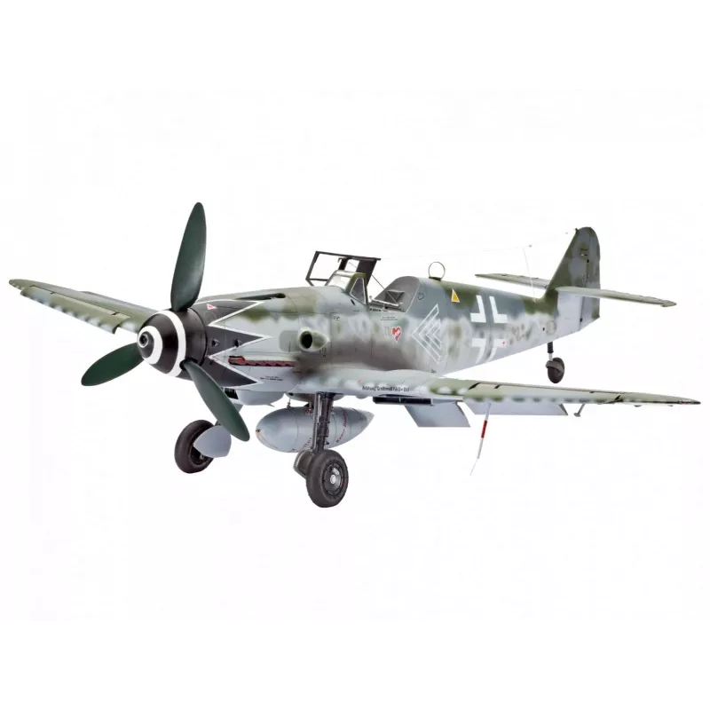 Plastikinis lėktuvo modelis REVELL Messerschmitt Bf109G-10 Erla, mastelis 1:32