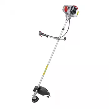 Krūmapjovė Dedra DED8717 benzininė 52 cm³ 1,45 kW su diržais, apsauginiu gaubtu, 3 galvučių komplektu, valais ir peiliu