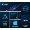 Mercusys AC1200 Wi-Fi Bluetooth PCIe adapteris MA30E Dual Band