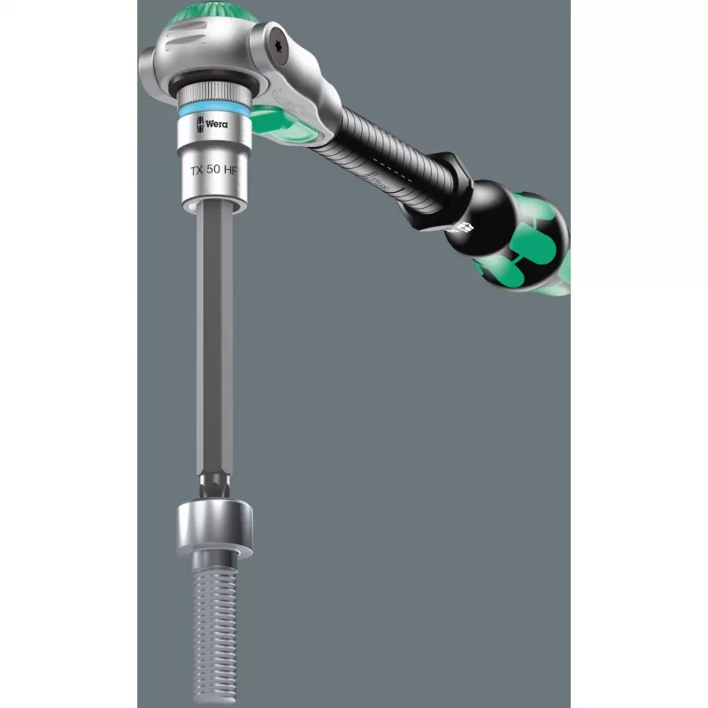 Wera 8767 C TORX HF 3 Zyklop 1/2 colio TORX antgalių su laikikliu rinkinys, 9 vnt.