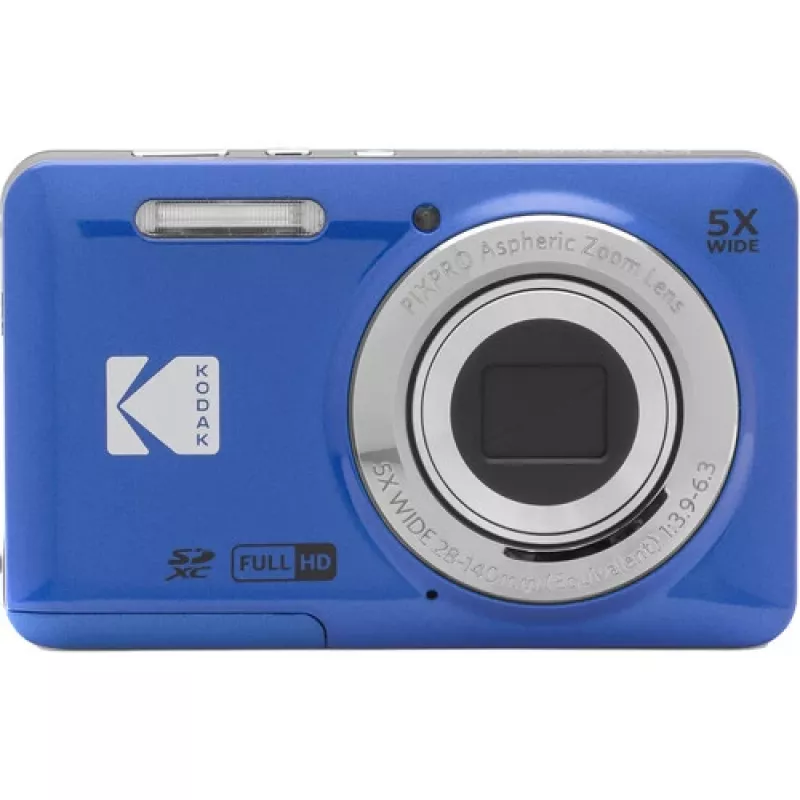 Kodak PIXPRO FZ55 1/2.3 Compact Camera 16 MP CMOS 4608 x 3456 Pixel Mėlyna (FZ55BL)