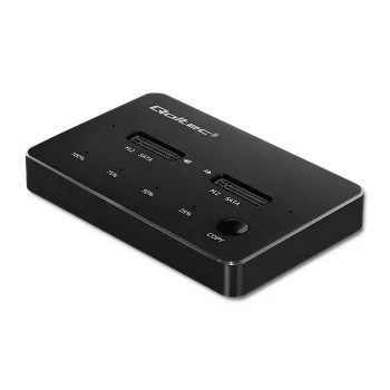 Qoltec 50310 Diskų prijungimo stotelė 2x SSD M.2 SATA NGFF USB Type C