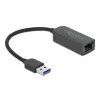 Adapter USB Type-A kištukas to 2.5 Gigabit LAN DeLOCK 66646