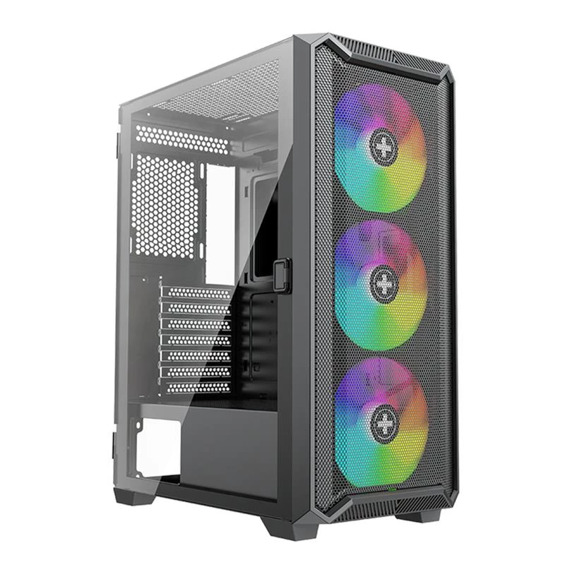 Korpusas|XILENCE|ATX/micro ATX/Mini-ITX|Juodas|Midi Tower|PC|XG161