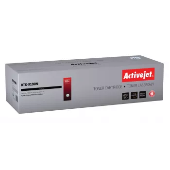 Daugkartinis rašalo kasetė ActiveJet, skirta Kyocera TK-3190, ATK-3190N, 25 000 puslapių, juoda