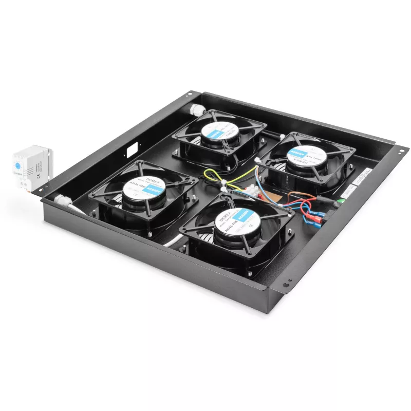 Aušinimo blokas Digitus DN-19 FAN-4-B-N