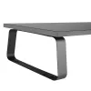 Nešiojamojo kompiuterio stovas LOGILINK BP0065 — plieninis, 600×260×120 mm, atlaiko iki 20 kg, juodas