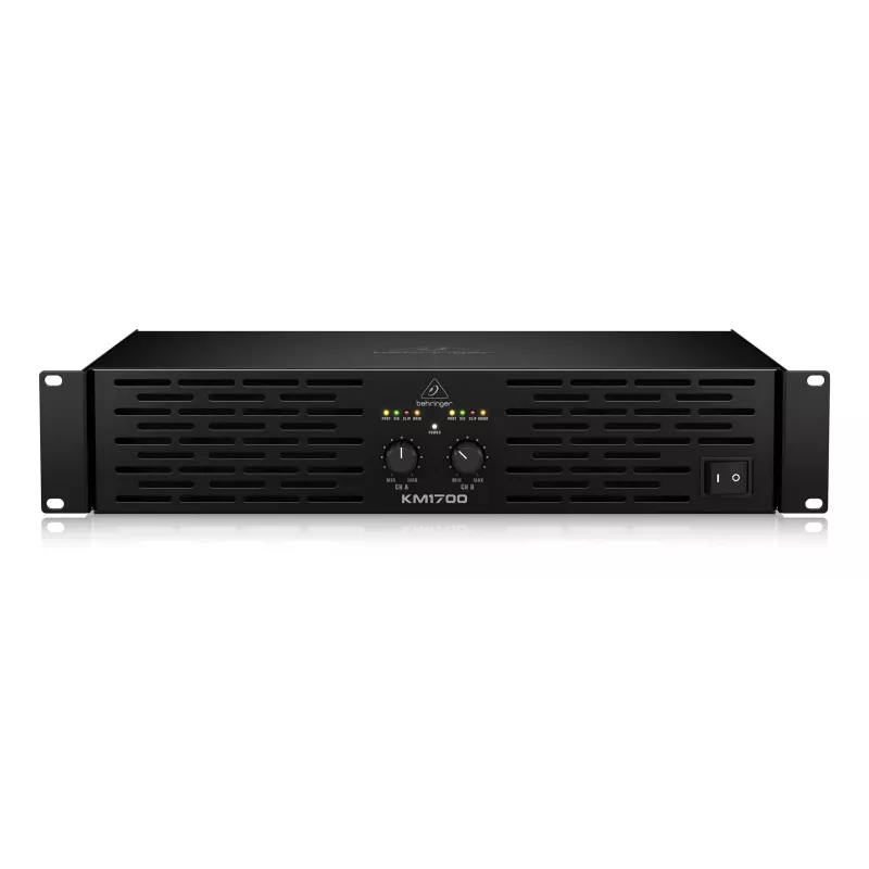 Behringer KM1700 garso stiprintuvas, skirtas scenai / pasirodymams, juodas