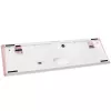 Ducky One 3 Gossamer Pink klaviatūra, skirta žaidimams, USB, JAV anglų, rožinė, balta