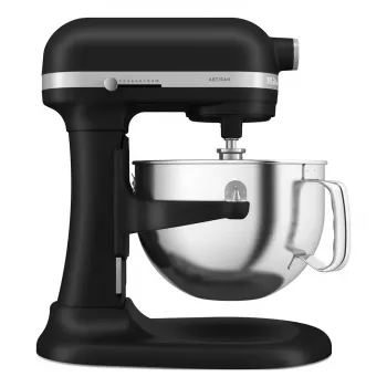 KitchenAid 5KSM60SPXEBM stacionarus plaktuvas 375 W juoda, pilka, nerūdijantis plienas