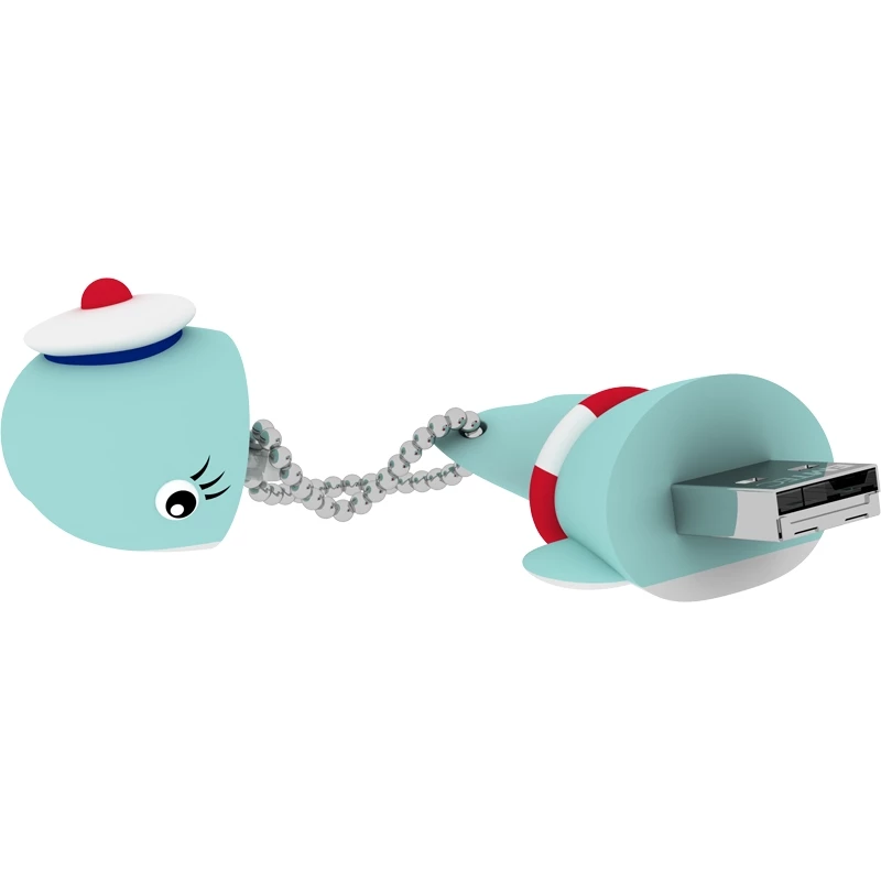 USB atmintinė Emtec Sailor Whale 16 GB USB Type-A 2.0 Mėlyna