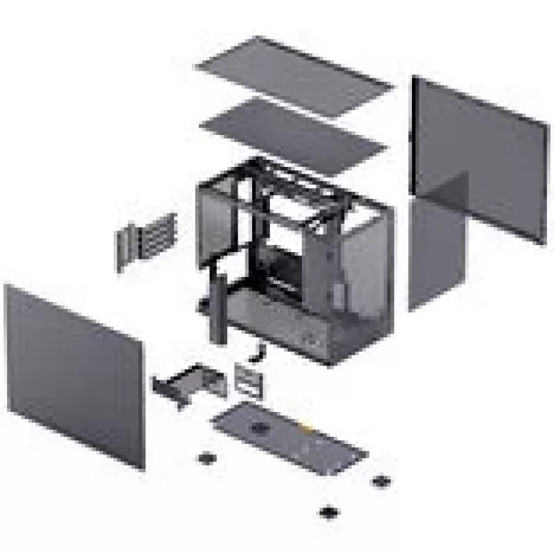 Kompiuterio korpusas Jonsbo D32 PRO Mesh mATX - juodas