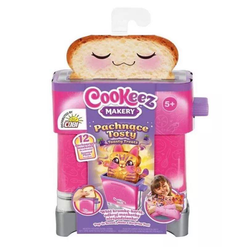 Kvapnus pliušinis skrebučio žaislas Cookeez Makery, Cobi MO-23522, kvepiantis minkštas žaislas