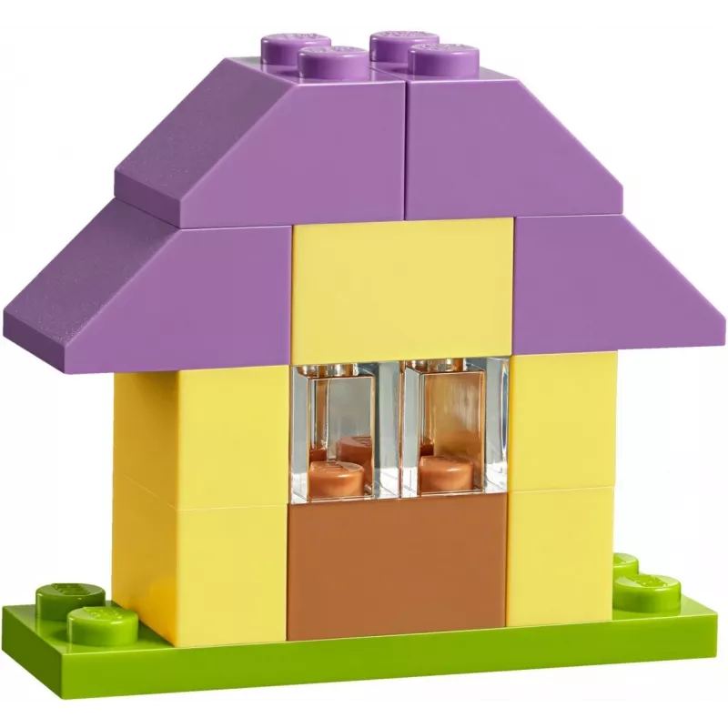 LEGO 10713 Classic Creative Suitcase Toy Storage Case su įvairiaspalviais statybiniais kubeliais, dovana vaikams nuo 4 metų