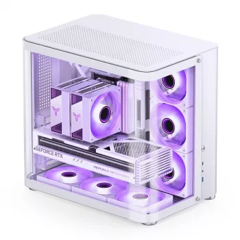 PC korpusas Jonsbo TK-2 2.0 Midi Tower juodas
