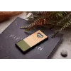 man and wood išmaniojo telefono dėklas „Samsung Galaxy Note 9“ – bambuko miško juoda