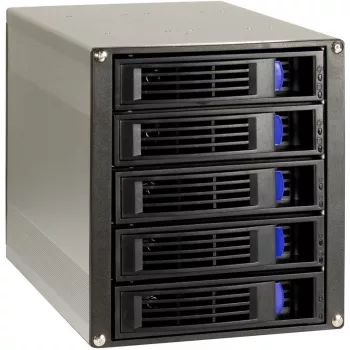 HDD korpusas Inter-Tech ST-5255 juodas 2,5/3,5 colio