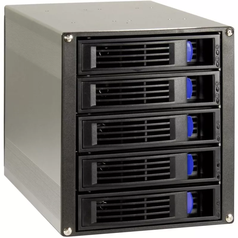 HDD korpusas Inter-Tech ST-5255 juodas 2,5/3,5 colio
