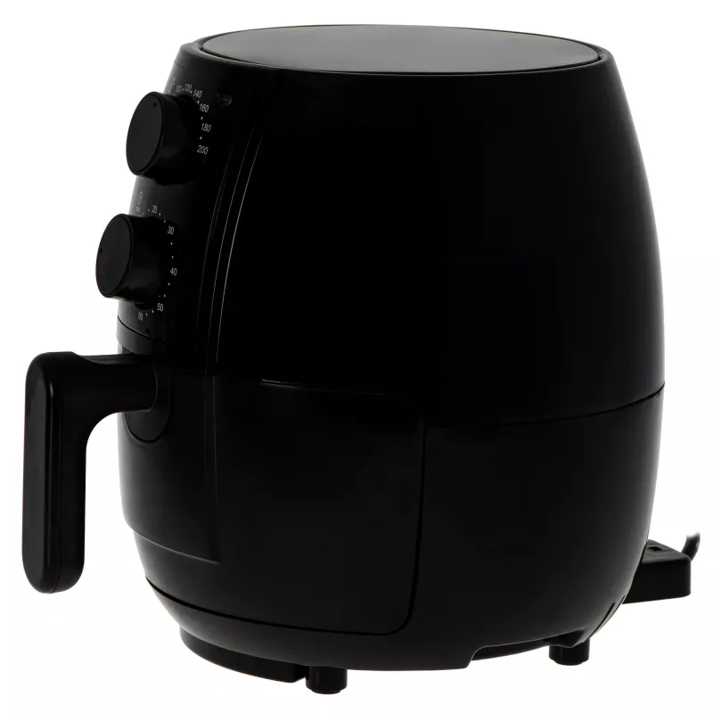 Karšto oro gruzdintuvė Adler AD 6312 — 2,5 l, 1600 W, juoda, 80–200°C, 60 min. laikmatis