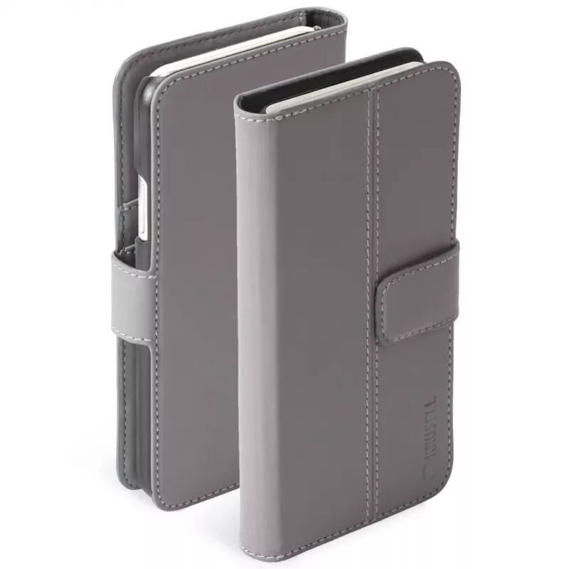 Folio dėklas Krusell Loka iPhone XS Max 16.5 cm pilkas