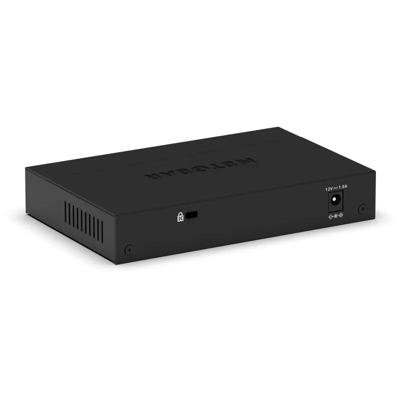 NETGEAR MS308 Nevaldomas 2.5G Ethernet (100/1000/2500) Juodas
