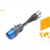 safety adapter JUICE CONNECTOR, CEE32 / 230V, vienfazis (mėlynas, skirtas JUICE BOOSTER 2)