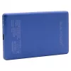 Išorinė baterija RealPower PB-5000 MAG 5000 mAh su MagSafe suderinamu belaidžiu įkrovimu, USB-C, 20 W išvestis, mėlyna