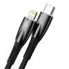 USB-C į Lightning laidas Baseus Glimmer 20W, 2 m — Greitas įkrovimas ir duomenų sinchronizavimas