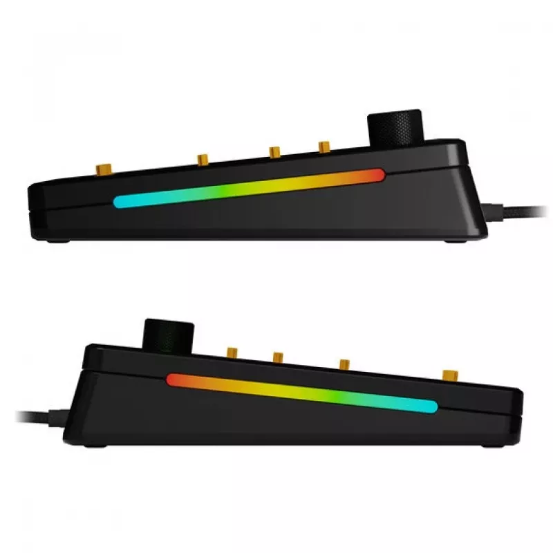 Mechaninė klaviatūra GLORIOUS GMMK 3 PRO Barebones 75% formos USB RGB LED juoda