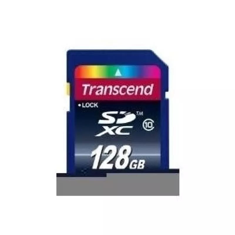 „Transcend“ atminties kortelė 128 GB SDXC 10 klasė TS128GSDXC10