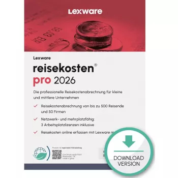 Lexware reisekosten pro 2026 1 licencija (-os)
