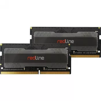 SO-DIMM 16 GB DDR4-3200 (2x 8 GB) Dual-Kit, atmintis juoda, MRA4S320NNNF8GX2, Redline, INTEL XMP