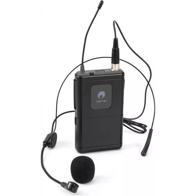 Belaidis mikrofonas Omnitronic PORTY-8A — rankinis UHF 863.1 MHz