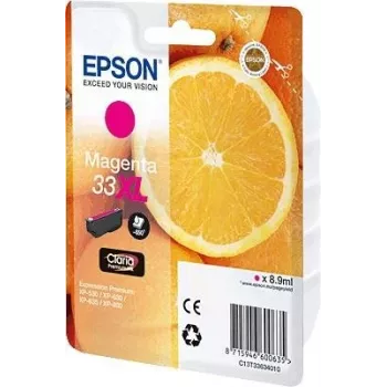 Rašalo kasetė Epson C13T33634010 originali Magenta, pigmentinė 8,9 ml, išeiga ~650 puslapių, 1 vnt.